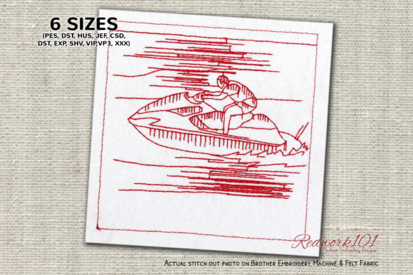 Boy Riding a Jet Ski: An Embroidery Designer’s Honest Review