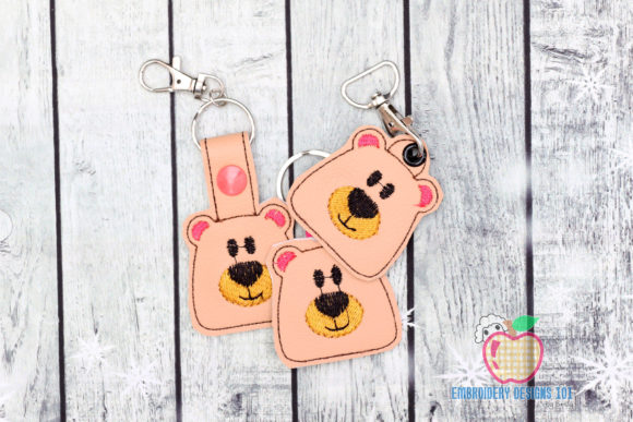 Cartoon Bear Face Keyfob Keychain ITH: A Designer's Honest Review