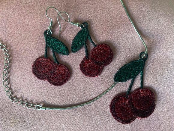 Cherry Earrings and Pendant: A Design Review for Small Business Merch