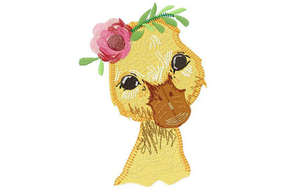 Duck Wearing a Rose on Her Head: A Seasonal Embroidery Review