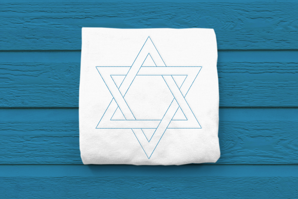 Linework Star of David: A Designer's Holiday Embroidery Review