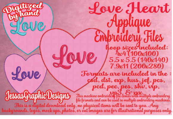 Love Heart Applique: A Seasonal Embroidery Designer's Review
