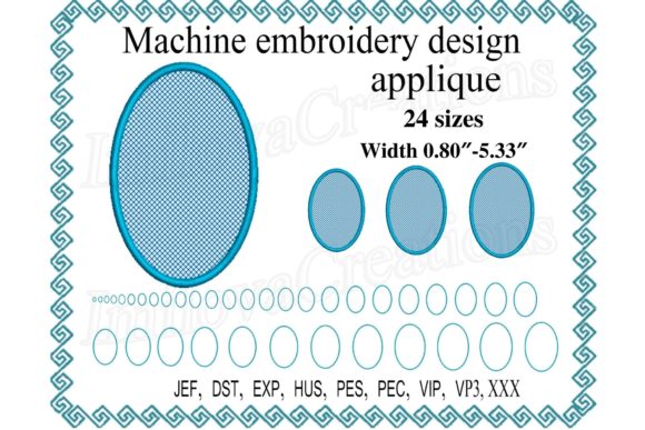 Oval Applique: A Designer's Review for Embroidery Gifts