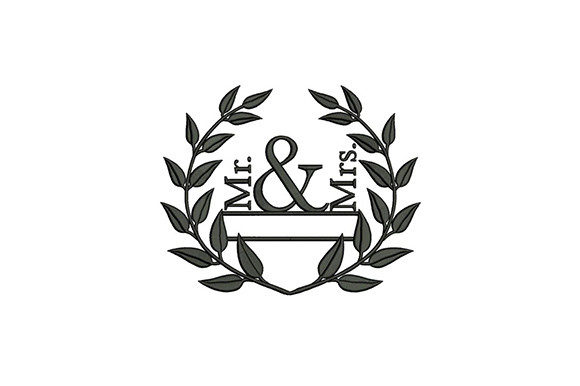 Wreath Mr. Mrs. Design: A Designer Review for Boutique Sweatshirts